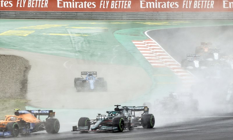 İstanbul Grand Prix'inden kareler