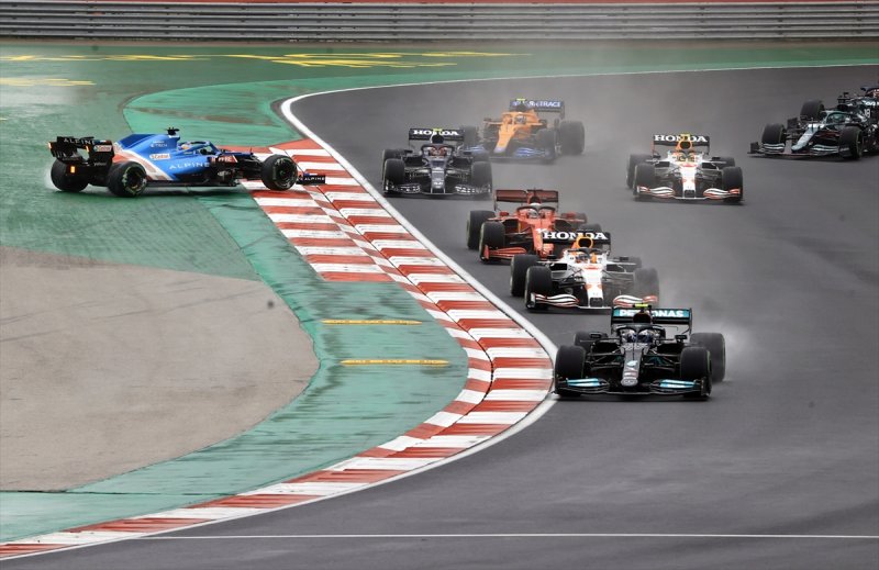 İstanbul Grand Prix'inden kareler