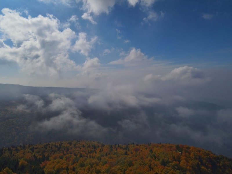 Uludağ'da güz güzelliği