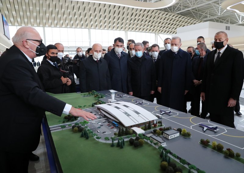 Cumhurbaşkanı Erdoğan, Azerbaycan'da 