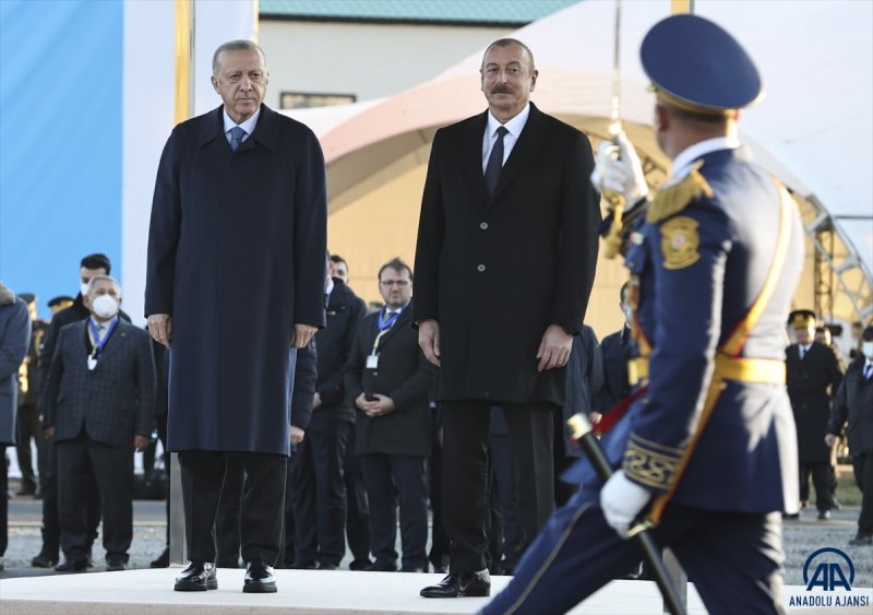 Cumhurbaşkanı Erdoğan, Azerbaycan'da 