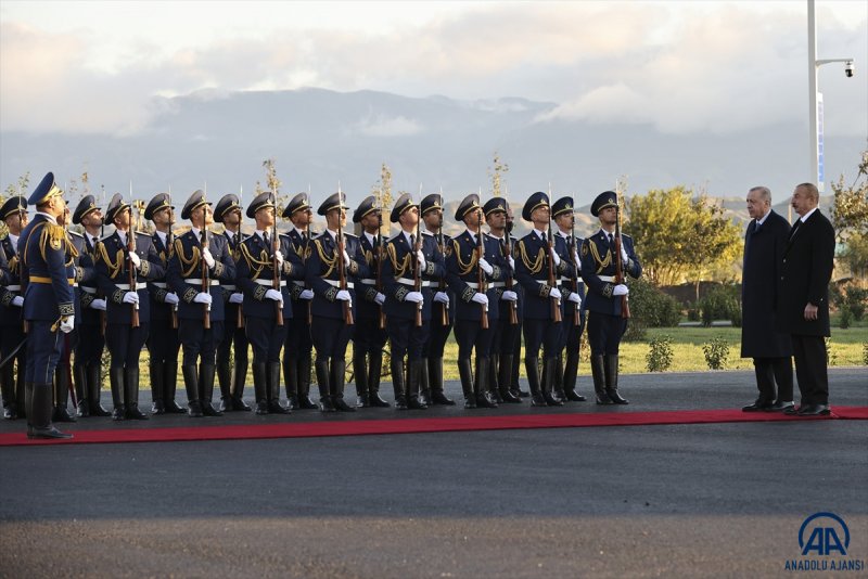 Cumhurbaşkanı Erdoğan, Azerbaycan'da 
