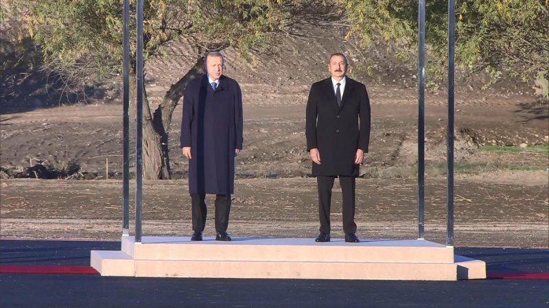 Cumhurbaşkanı Erdoğan, Azerbaycan'da 