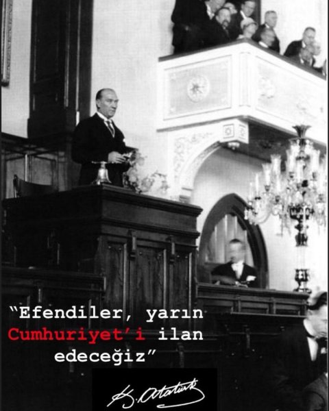 Ünlü isimlerin '29 Ekim Cumhuriyet Bayramı' paylaşımları