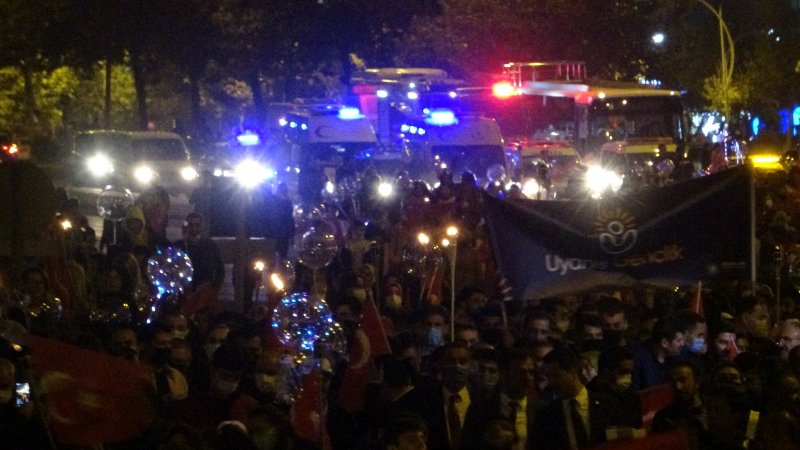 29 Ekim Cumhuriyet Bayramı sevinçle karşılandı