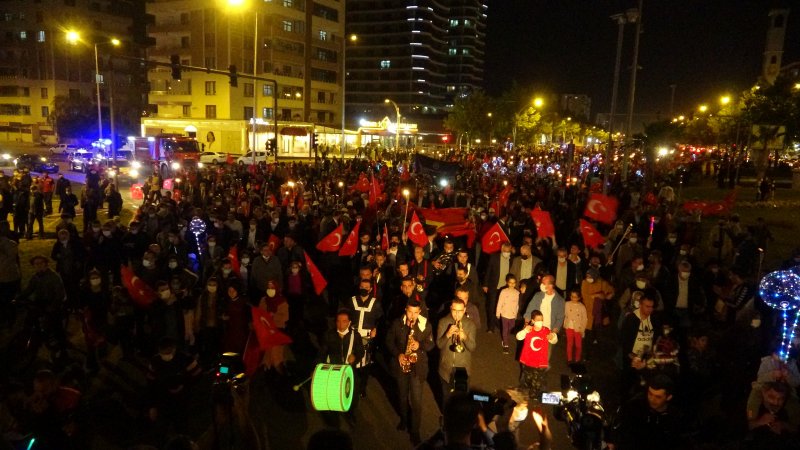 29 Ekim Cumhuriyet Bayramı sevinçle karşılandı