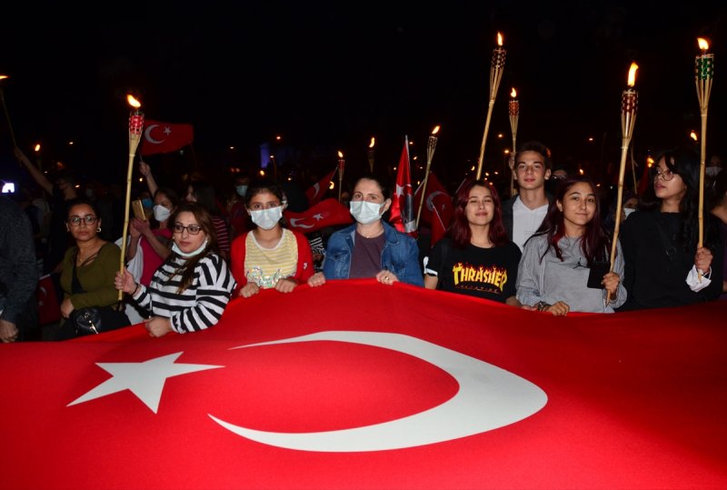 29 Ekim Cumhuriyet Bayramı sevinçle karşılandı
