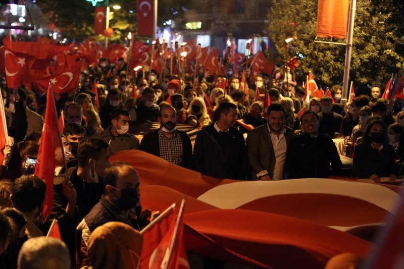 29 Ekim Cumhuriyet Bayramı sevinçle karşılandı