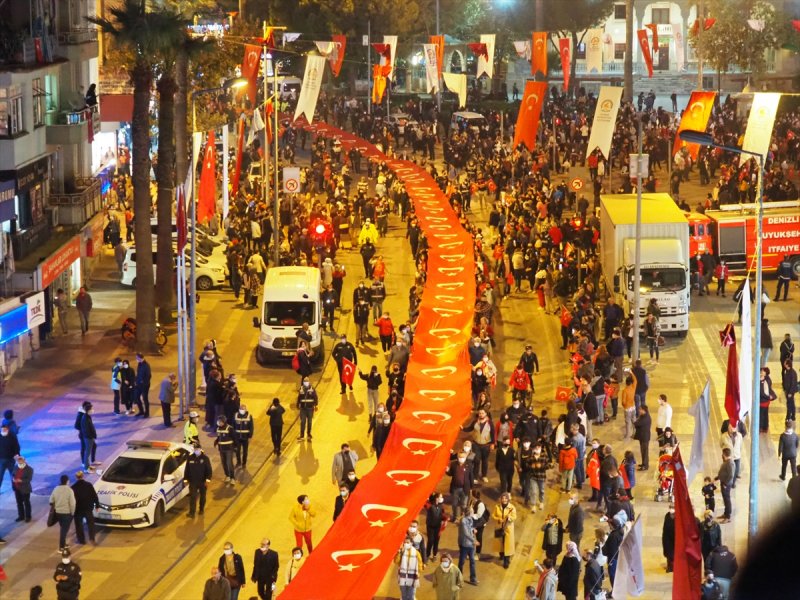 29 Ekim Cumhuriyet Bayramı sevinçle karşılandı