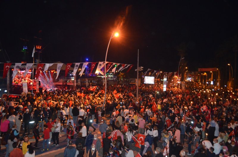 29 Ekim Cumhuriyet Bayramı sevinçle karşılandı