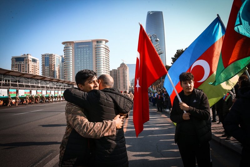 Karabağ Zaferi'nin birinci yıl dönümünde şehitler anıldı