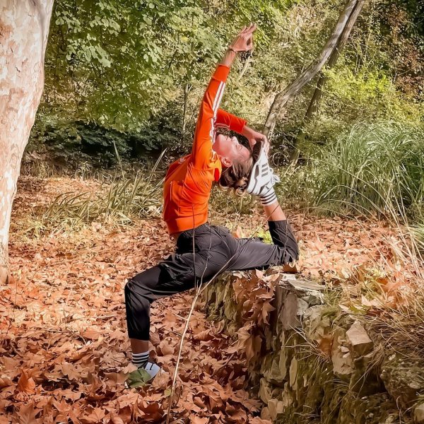 Zeynep Tokuş'un yoga pozları