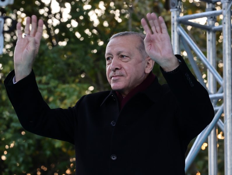 Çanakkale Toplu Açılış Töreni'nde fotoğraflarla Cumhurbaşkanı Erdoğan