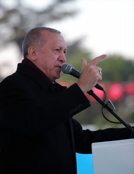 Çanakkale Toplu Açılış Töreni'nde fotoğraflarla Cumhurbaşkanı Erdoğan