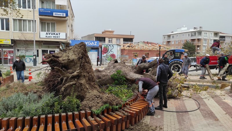 Ülkenin kıyı kesimlerinden lodos manzaraları