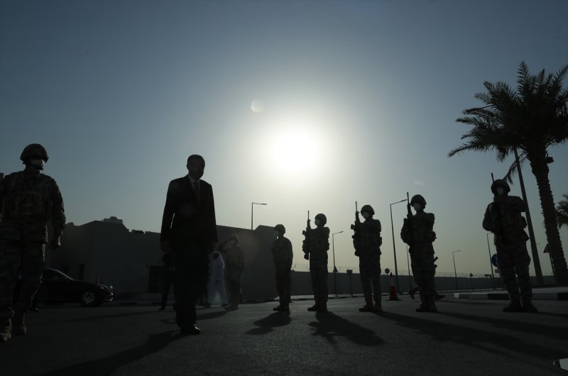 Cumhurbaşkanı Erdoğan'ın Katar ziyaretinden kareler