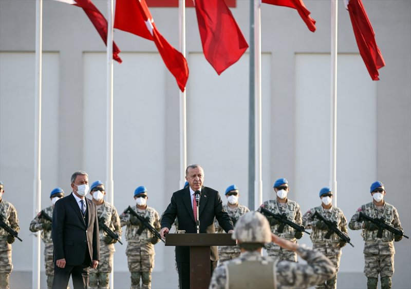 Cumhurbaşkanı Erdoğan'ın Katar ziyaretinden kareler