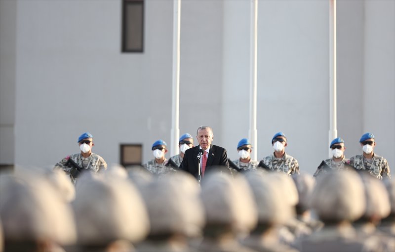 Cumhurbaşkanı Erdoğan'ın Katar ziyaretinden kareler