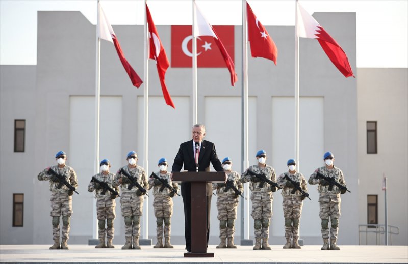Cumhurbaşkanı Erdoğan'ın Katar ziyaretinden kareler