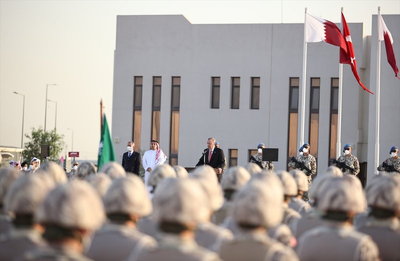 Cumhurbaşkanı Erdoğan'ın Katar ziyaretinden kareler