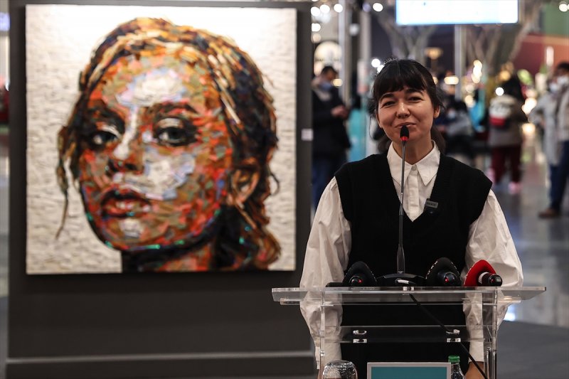 İstanbul Havalimanı'nda toplanan atıklar sanat eseri oldu