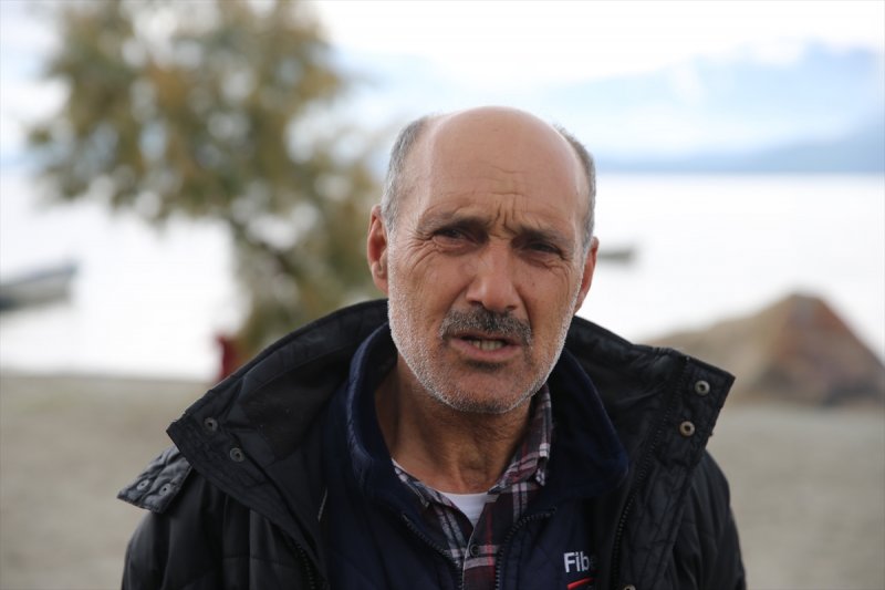 Yağışlar nedeniyle kendine gelen Bafa Gölü'nde bahar manzaraları