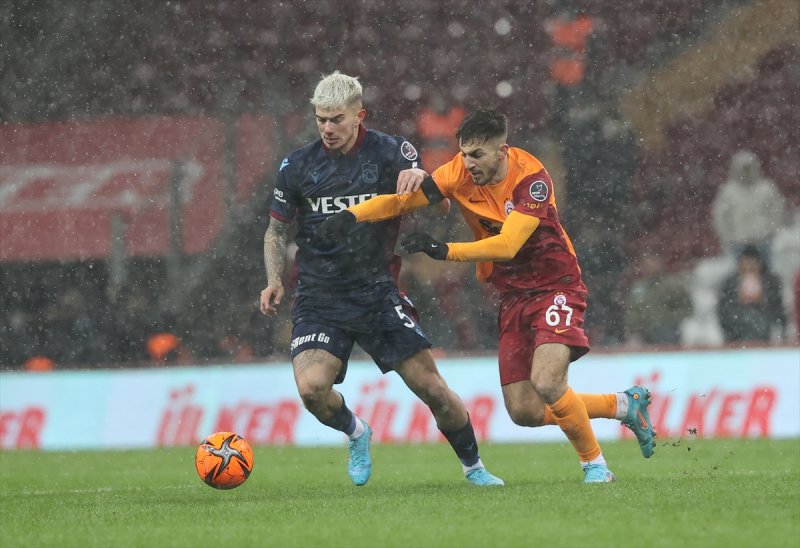 Galatasaray-Trabzonspor maçından kareler