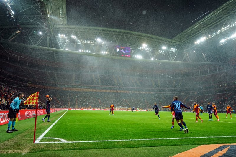 Galatasaray-Trabzonspor maçından kareler