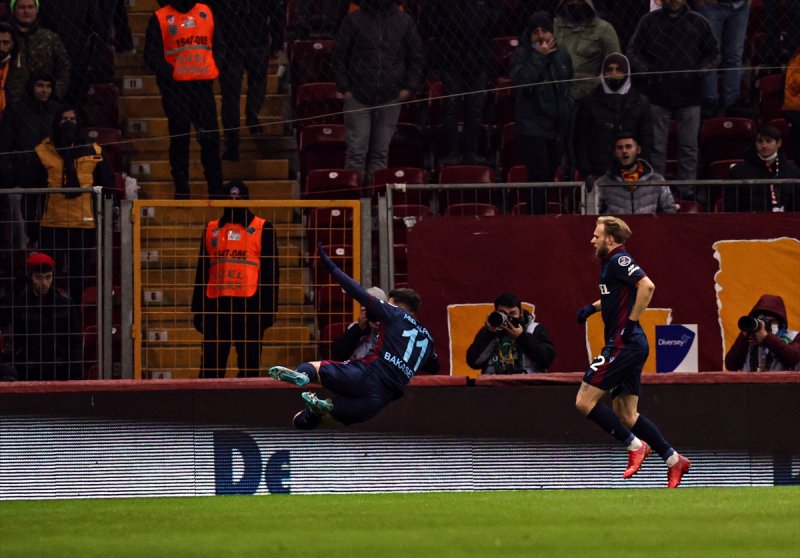 Galatasaray-Trabzonspor maçından kareler