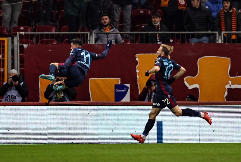 Galatasaray-Trabzonspor maçından kareler