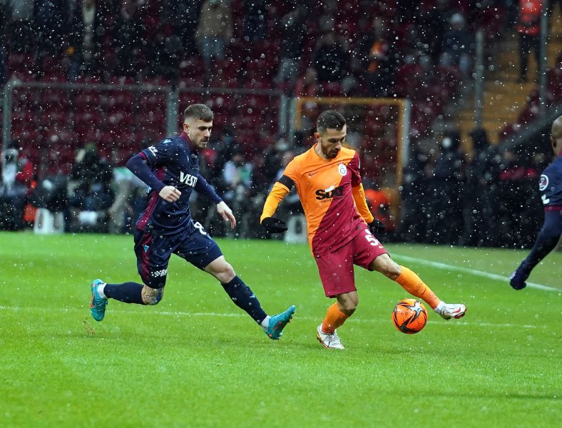 Galatasaray-Trabzonspor maçından kareler