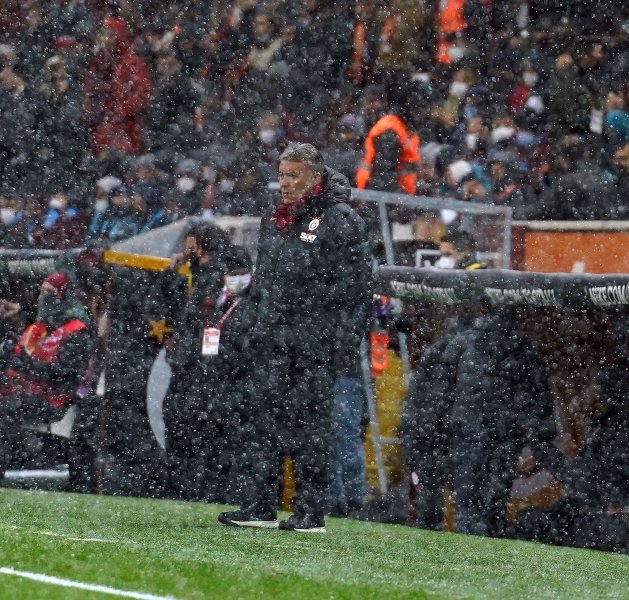 Galatasaray-Trabzonspor maçından kareler