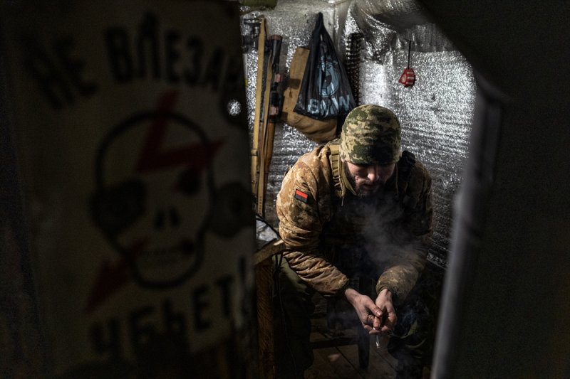 Zolote bölgesindeki Ukrayna askerleri