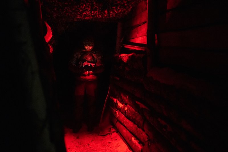 Zolote bölgesindeki Ukrayna askerleri