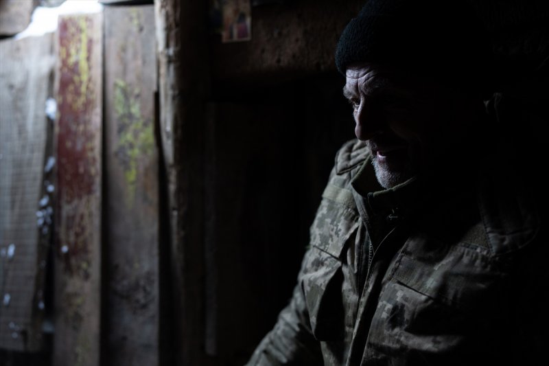 Zolote bölgesindeki Ukrayna askerleri