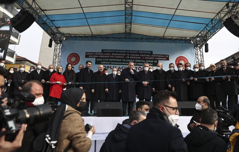 Cumhurbaşkanı Erdoğan Trabzon'da toplu açılış törenine katıldı