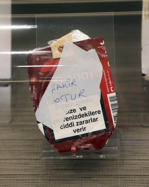 Cumhurbaşkanı Erdoğan'ın topladığı sigara paketlerinden kareler