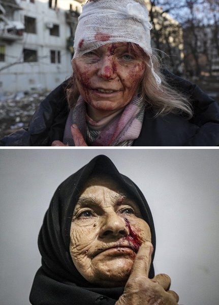 Ukrayna-Rusya savaşında kadraja giren manzaralar değişmedi