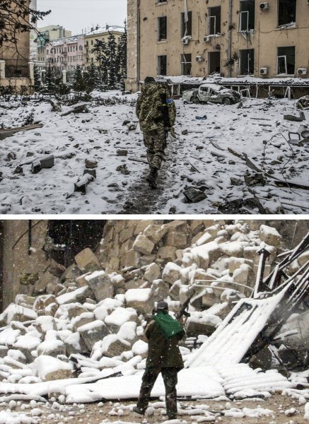 Ukrayna-Rusya savaşında kadraja giren manzaralar değişmedi