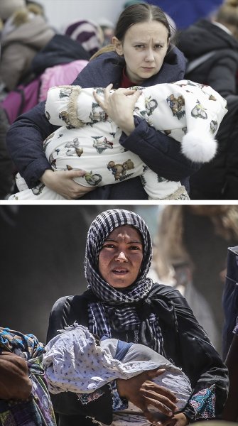 Ukrayna-Rusya savaşında kadraja giren manzaralar değişmedi