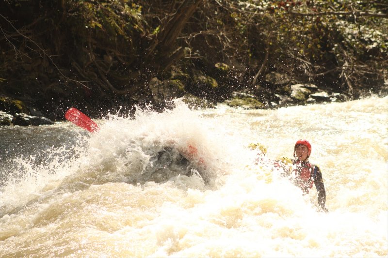 Melen Çayı'nda rafting sezonu başladı