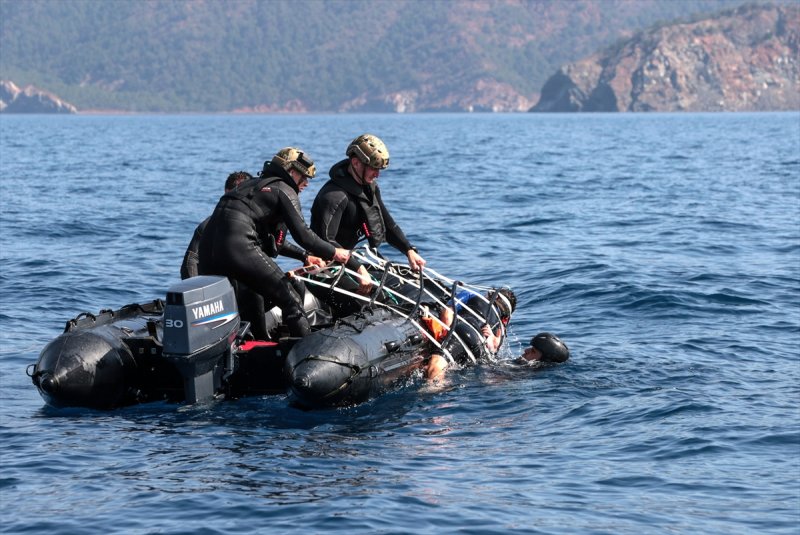 Deniz Kuvvetleri'nin kurtarıcı timi