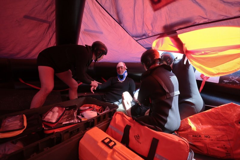 Deniz Kuvvetleri'nin kurtarıcı timi