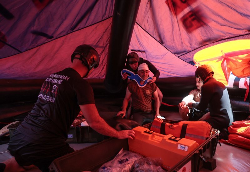 Deniz Kuvvetleri'nin kurtarıcı timi