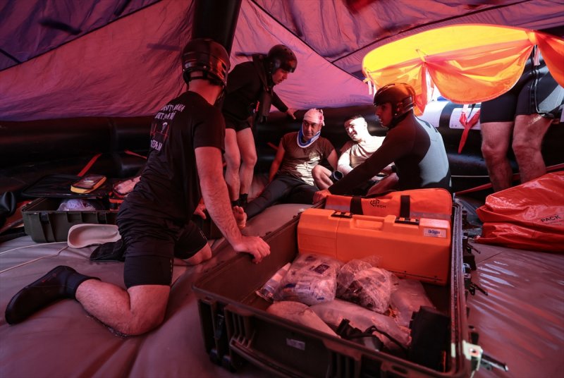 Deniz Kuvvetleri'nin kurtarıcı timi