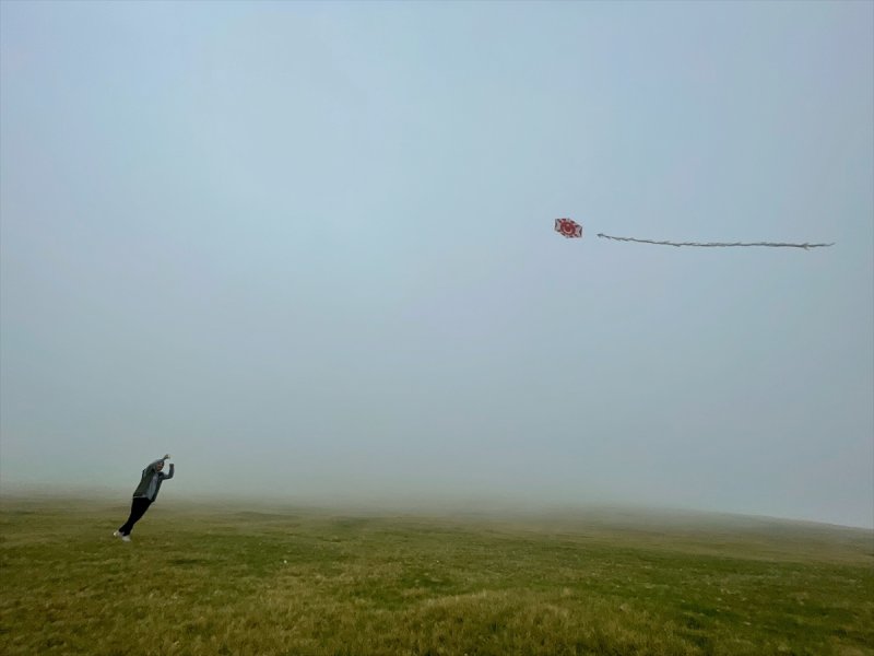 Karadeniz yaylaları sis altında