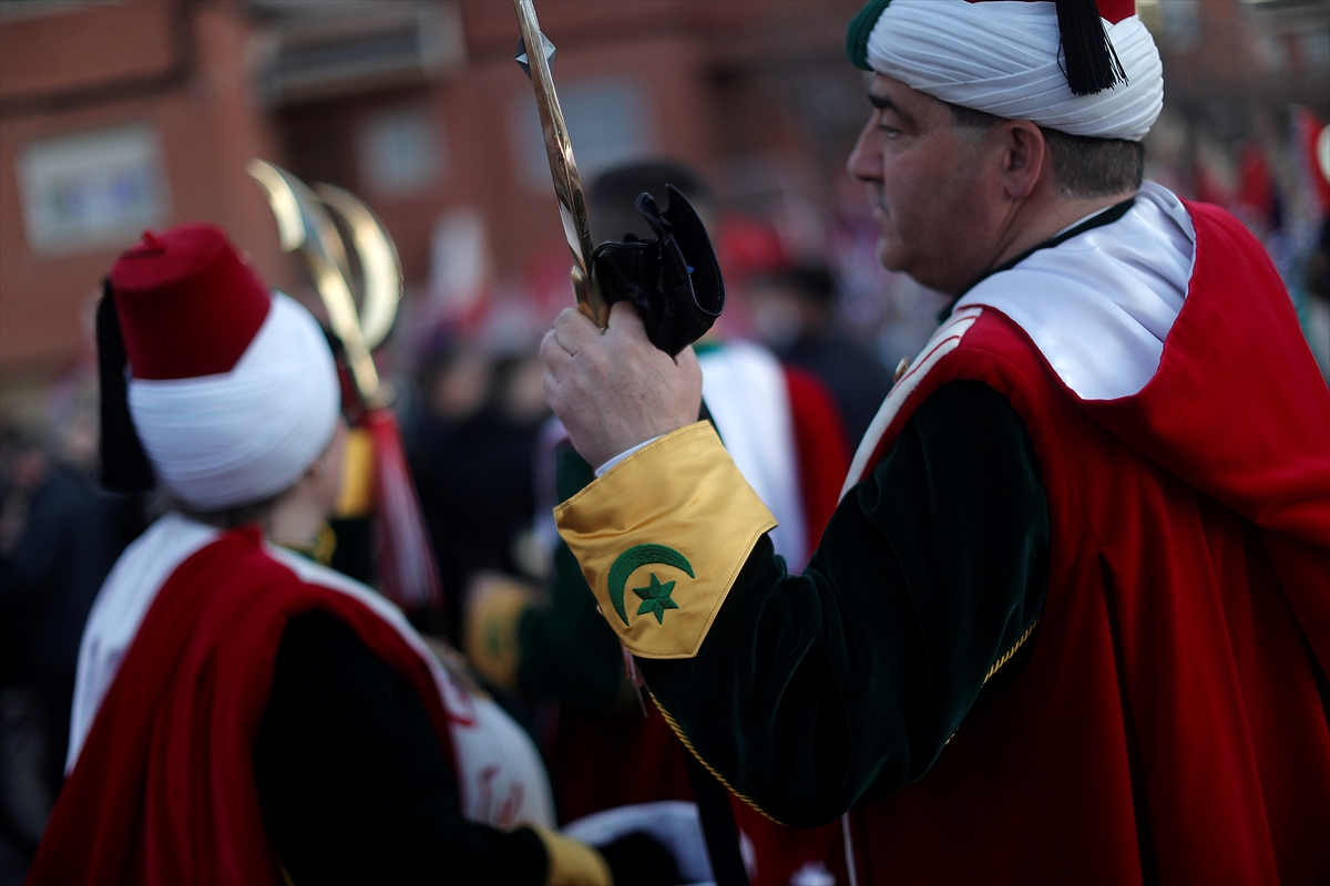 İspanya'daki Los Turcos (Türkler) grubu