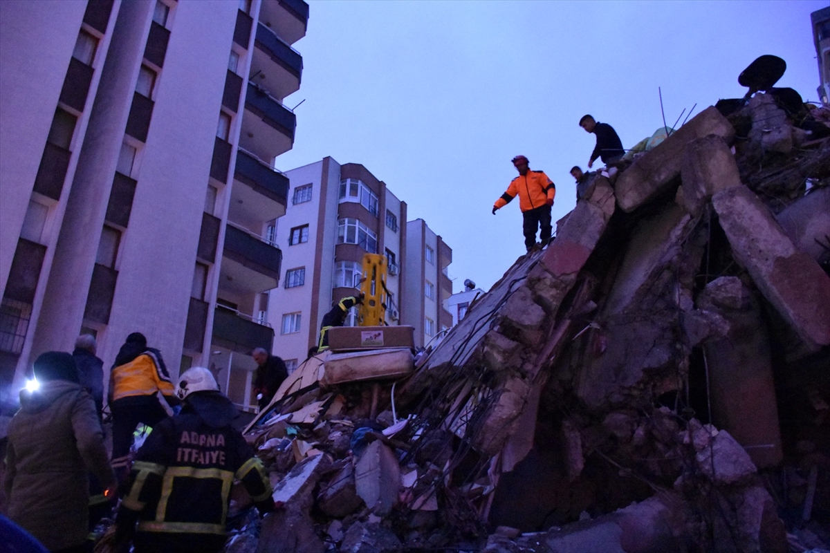 Kahramanmaraş, 7.7 şiddetindeki depremle sarsıldı