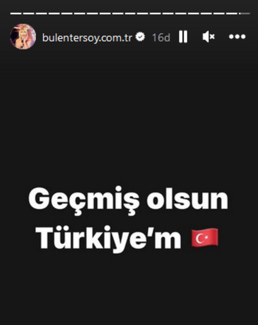 Ünlülerden deprem paylaşımları