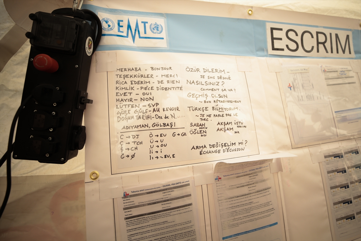 Fransa'nın sahra hastanesi